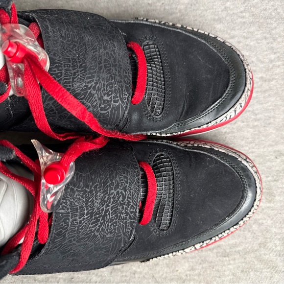 Nike AIR JORDAN Son Of Mars Mid Low Bred 512245-001 Men's Size 12 Black/ Red - Picture 7 of 13